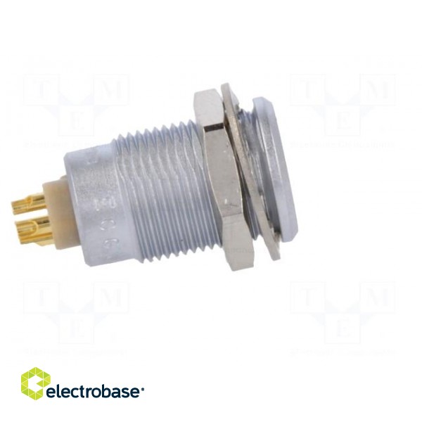 Connector: circular | Series: 0B | socket | female | soldering | PIN: 5 image 6