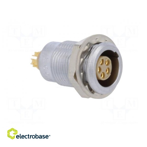 Connector: circular | Series: 0B | socket | female | soldering | PIN: 5 image 7