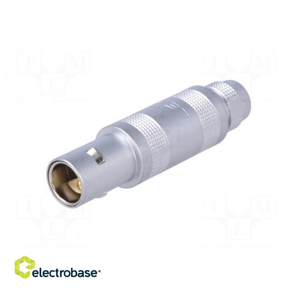 Connector: circular | Series: 0S | plug | male/female | soldering | 10A image 2