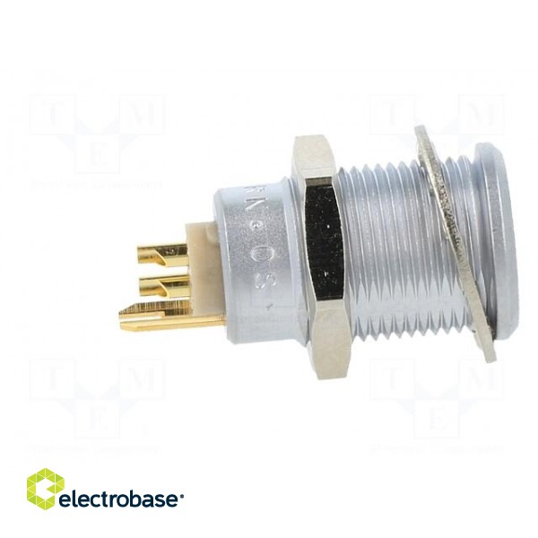 Connector: circular | Series: 0S | socket | male/female | soldering image 7