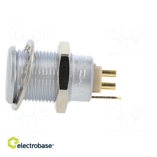 Connector: circular | Series: 0S | socket | male/female | soldering image 3