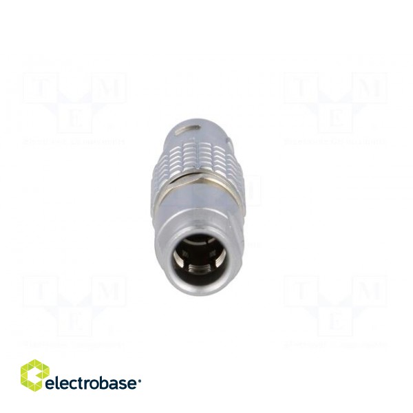 Connector: circular | 1B | plug | male | PIN: 4 | soldering | for cable image 5