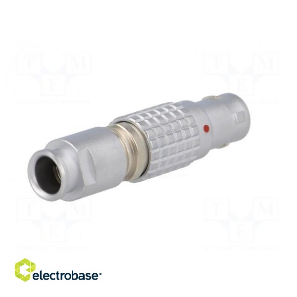 Connector: circular | 1B | plug | male | PIN: 4 | soldering | for cable image 6
