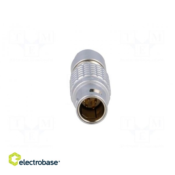 Connector: circular | 1B | plug | male | PIN: 4 | soldering | for cable image 9