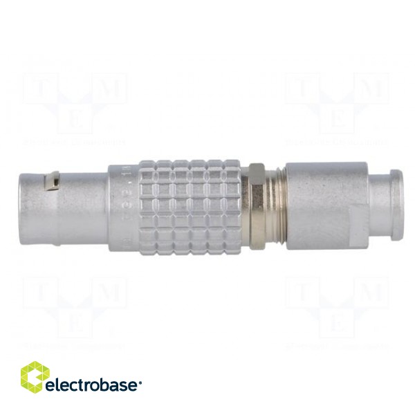 Connector: circular | 1B | plug | male | PIN: 4 | soldering | for cable image 3