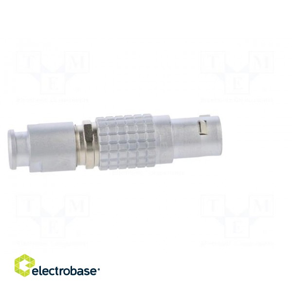 Connector: circular | 1B | plug | male | PIN: 8 | soldering | for cable | 5A image 7