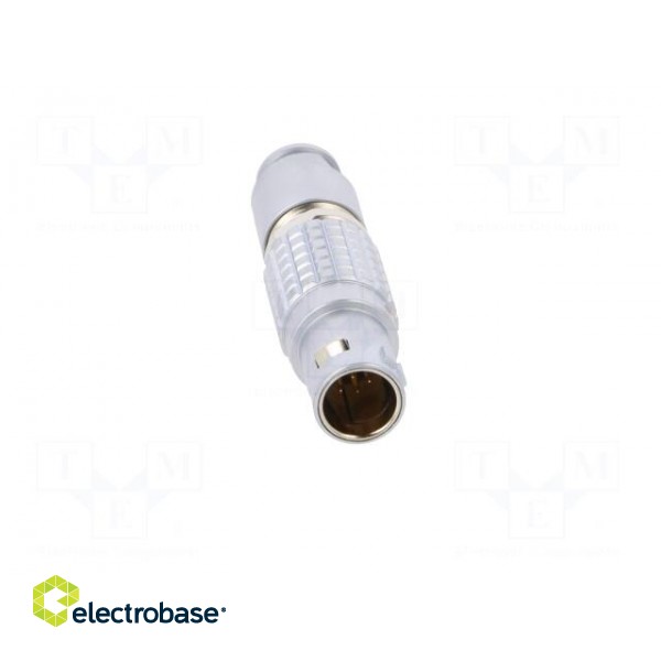Connector: circular | 1B | plug | male | PIN: 8 | soldering | for cable | 5A image 9