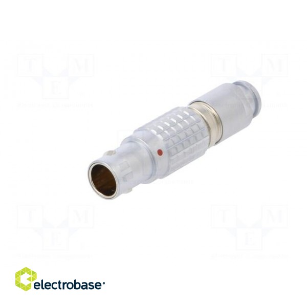 Connector: circular | Series: 1B | plug | male | soldering | for cable фото 2