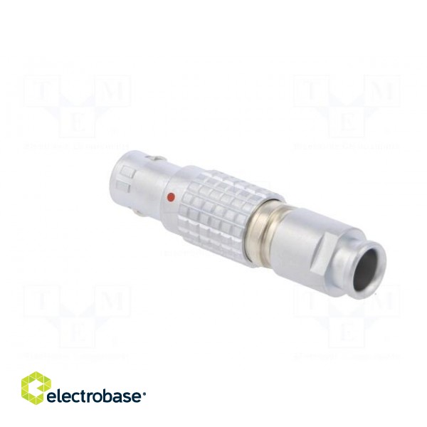 Connector: circular | Series: 1B | plug | male | soldering | for cable фото 4