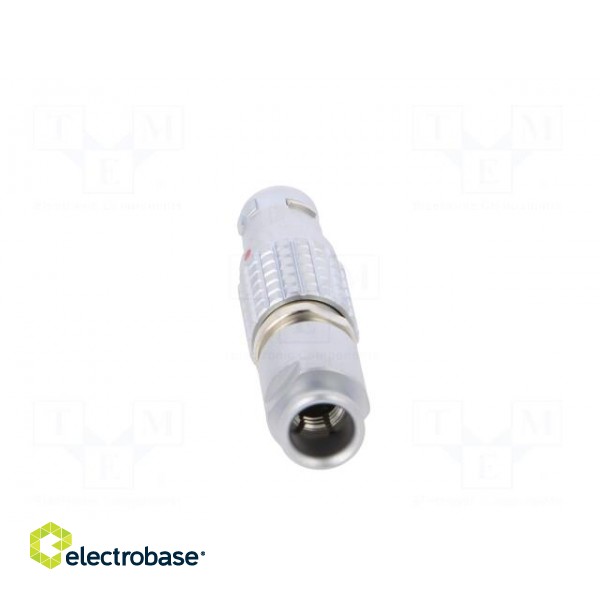 Connector: circular | 1B | plug | male | PIN: 8 | soldering | for cable | 5A image 5