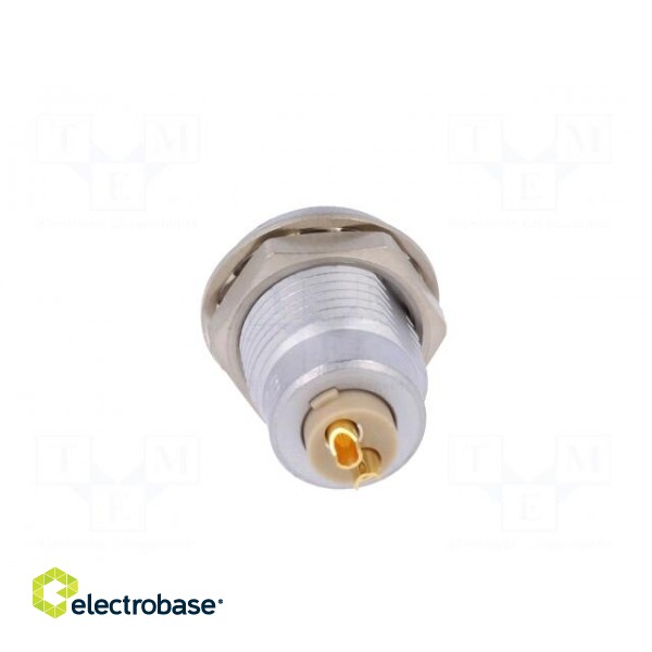 Connector: circular | Series: 1B | socket | female | soldering | PIN: 2 image 5