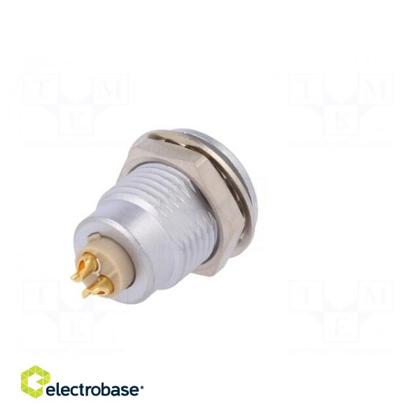 Connector: circular | Series: 1B | socket | female | soldering | PIN: 2 image 6