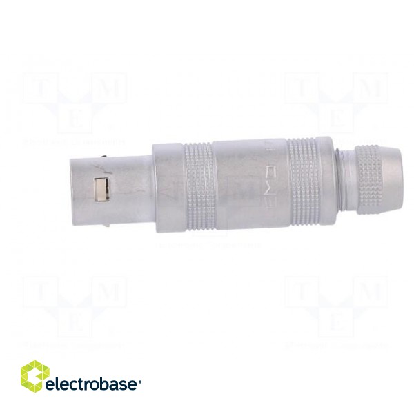Connector: circular | Series: 1S | plug | male/female | soldering | 10A paveikslėlis 3