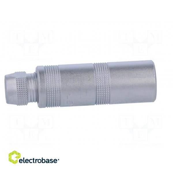 Connector: circular | 1S | plug | male/female | PIN: 4(2+2) | soldering image 7