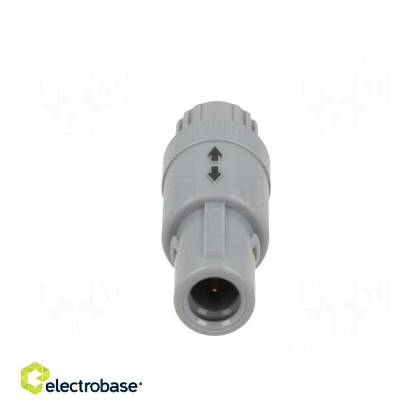 Connector: circular | Series: P | plug | male | soldering | for cable image 5