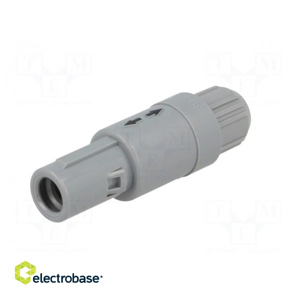 Connector: circular | 1P | plug | male | PIN: 2 | soldering | for cable image 6