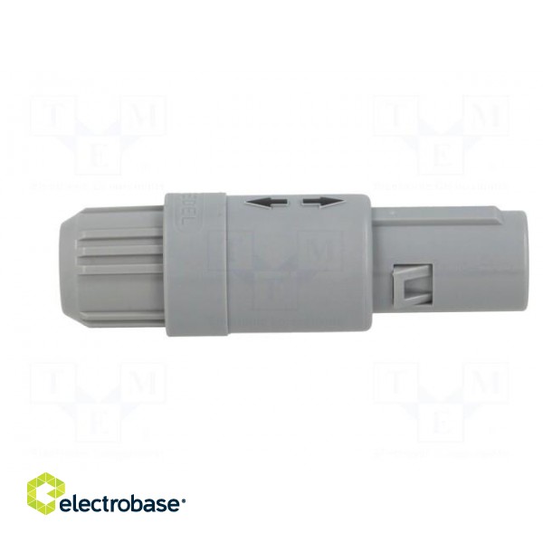 Connector: circular | Series: P | plug | male | soldering | for cable image 3