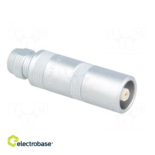 Connector: coaxial | Series: 1S | plug | female | soldering | for cable image 8