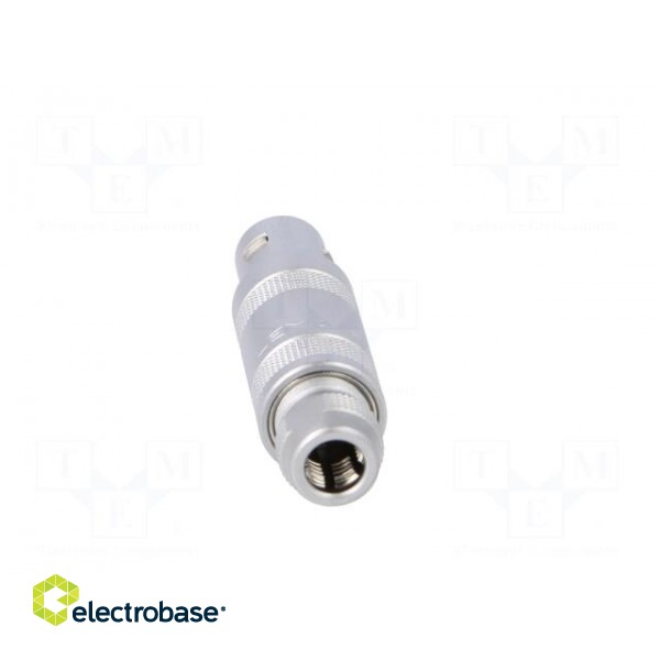 Connector: coaxial | 1S | plug | male | soldering | for cable | 12A | IP50 image 5