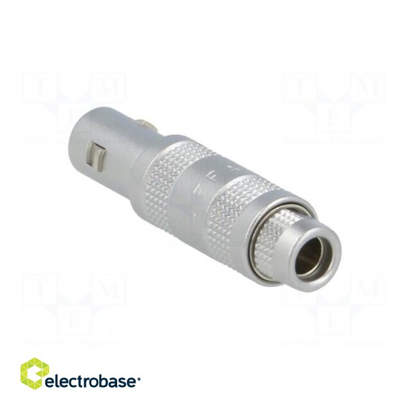 Connector: coaxial | Series: 00 | plug | male | soldering | for cable image 4