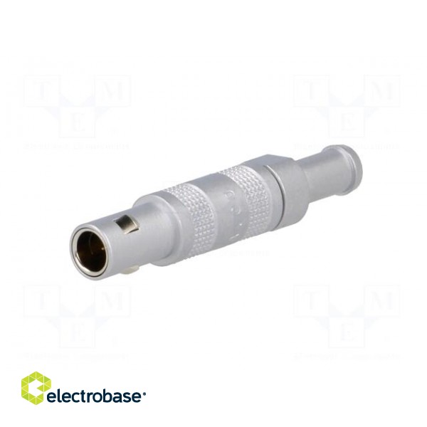 Connector: coaxial | Series: 00 | plug | male | soldering | for cable image 2