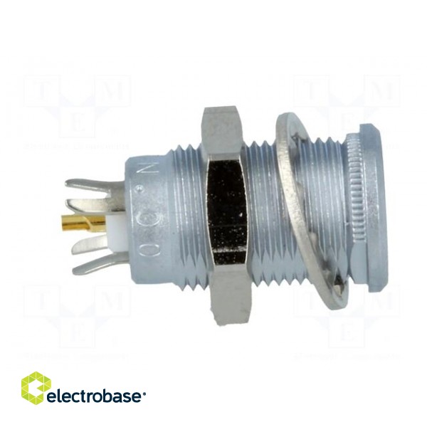 Connector: coaxial | 00 | socket | female | soldering | 4A | straight image 7
