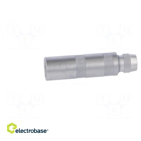 Connector: coaxial | Series: 0S | plug | female | soldering | for cable image 3