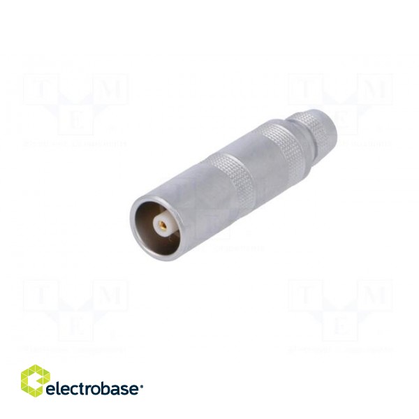 Connector: coaxial | 0S | plug | female | PIN: 1 | soldering | for cable image 2