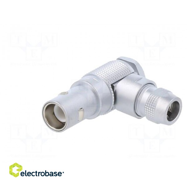 Connector: coaxial | 0S | plug | male | PIN: 1 | soldering | for cable | 6A image 2