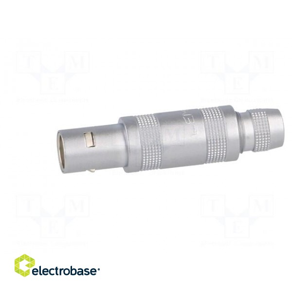 Connector: coaxial | 0S | plug | male | PIN: 1 | soldering | for cable | 6A image 3