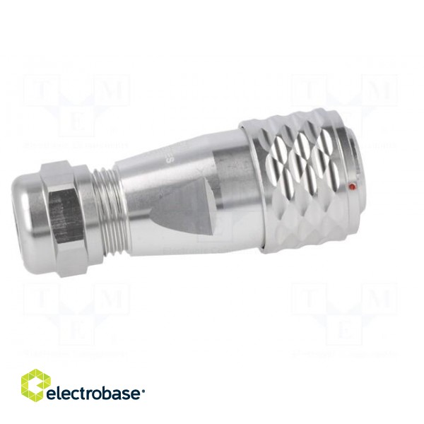 Plug | SA16 | female | PIN: 4 | IP67 | 5÷8mm | 5A | soldering | for cable paveikslėlis 7