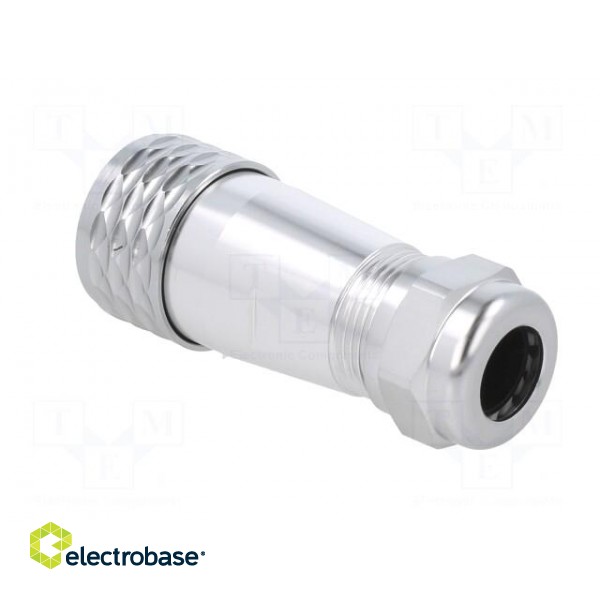 Plug | SA20 | female | PIN: 2 | IP67 | 8÷12mm | 25A | soldering | for cable paveikslėlis 4