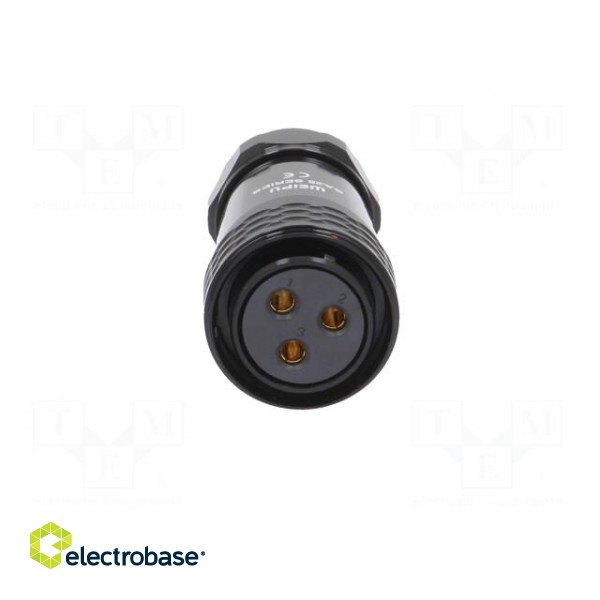 Plug | SA28 | female | PIN: 3 | IP67 | 13÷16mm | 50A | soldering | for cable paveikslėlis 9