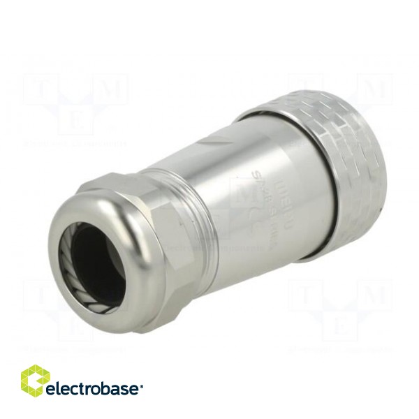 Plug | SA28 | male | PIN: 2 | IP67 | 13÷16mm | 50A | soldering | for cable paveikslėlis 6