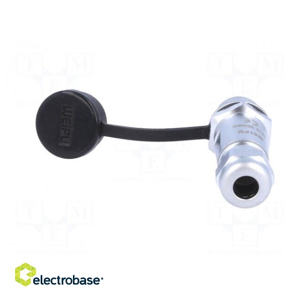 SF12 | plug | male | PIN: 5 | IP67 | 4÷6.5mm | 5A | soldering | for cable image 5