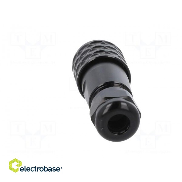 Plug | SA12 | male | PIN: 7 | IP67 | 4÷6.5mm | 5A | soldering | for cable paveikslėlis 5