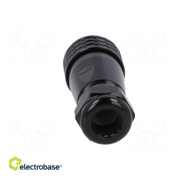 Plug | SA20 | male | PIN: 7 | IP67 | 8÷12mm | 10A | soldering | for cable paveikslėlis 5