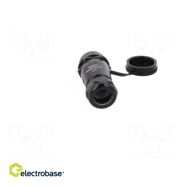 Plug | SA28 | female | PIN: 10 | IP67 | 13÷16mm | 10A | soldering | for cable paveikslėlis 5