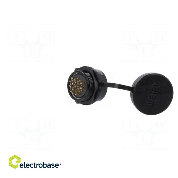 Socket | SA28 | female | PIN: 16 | IP67 | 10A | soldering | 500V | 2mm2 image 6