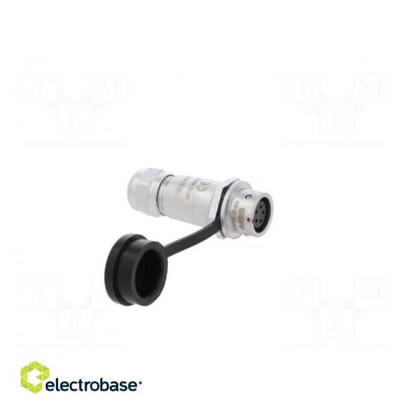 Plug | SF12 | female | PIN: 5 | IP67 | 4÷6.5mm | 5A | soldering | for cable paveikslėlis 8