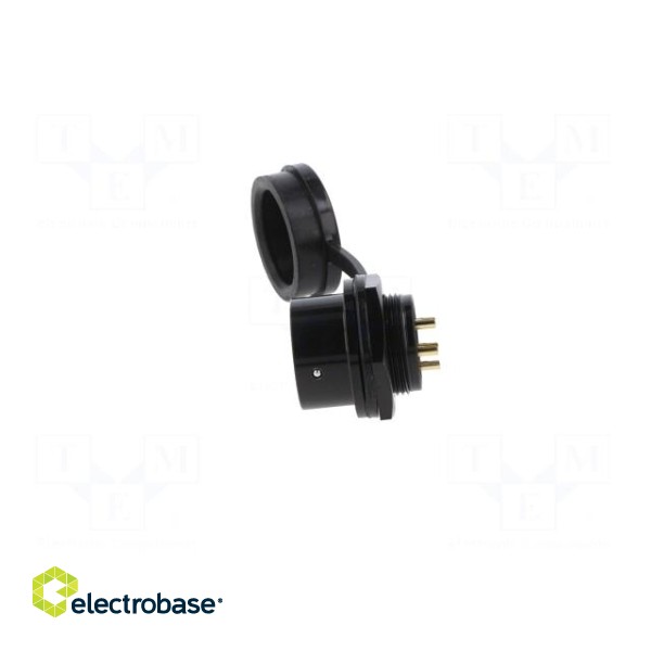Socket | SA20 | male | PIN: 5 | IP67 | 10A | soldering | 500V | 2mm2 | -40÷85°C image 3