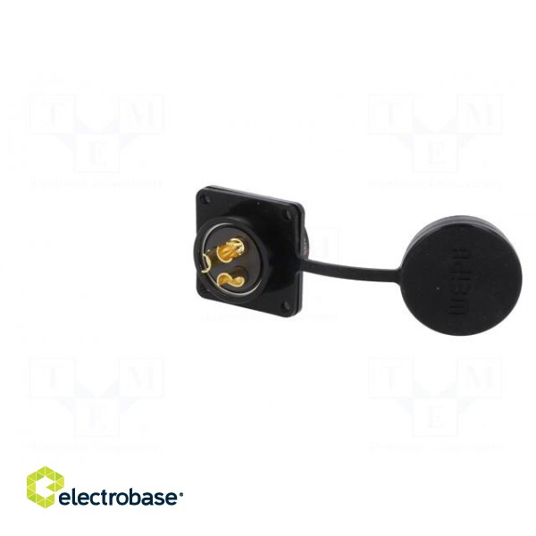 Socket | SA28 | female | PIN: 3 | IP67 | 50A | soldering | 500V | 10mm2 image 6