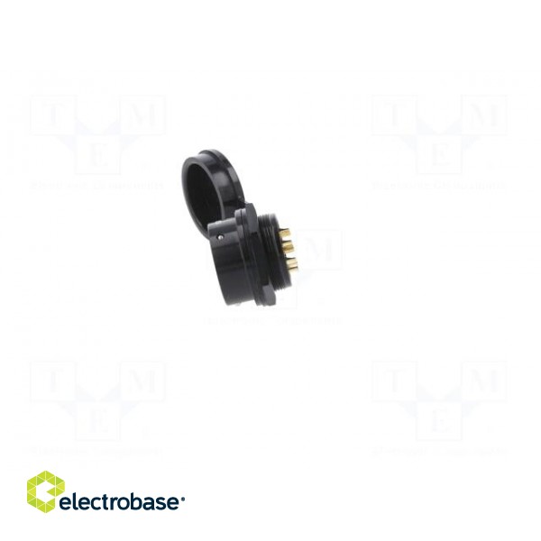 Socket | SA28 | female | PIN: 8 | IP67 | 25A | soldering | 500V | 4mm2 image 3