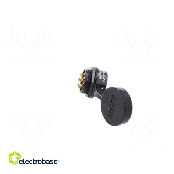 Socket | SA28 | female | PIN: 8 | IP67 | 25A | soldering | 500V | 4mm2 image 7