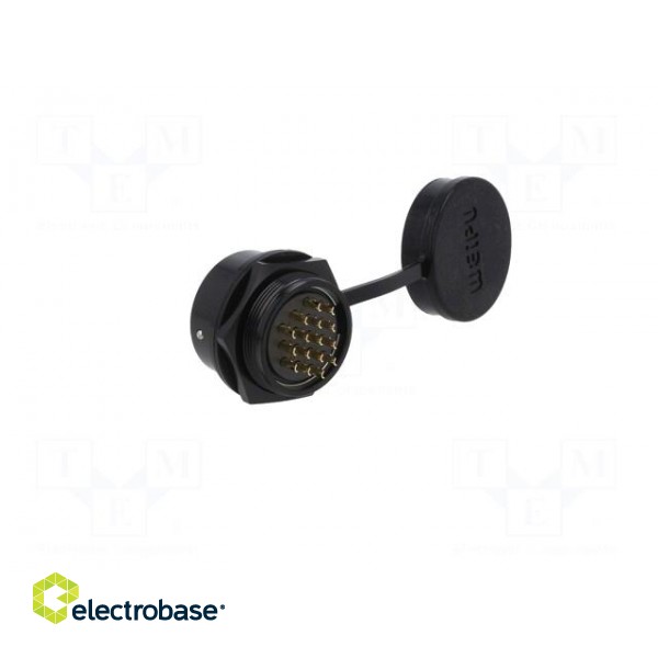 Socket | SA28 | male | PIN: 16 | IP67 | 10A | soldering | 500V | 2mm2 image 4