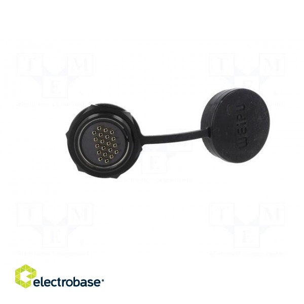 Socket | SA28 | male | PIN: 20 | IP67 | 5A | soldering | 400V | 0.75mm2 image 5