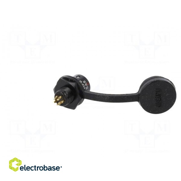 SA6 | socket | female | PIN: 5 | IP67 | 3A | soldering | 30V | 500um2 image 6