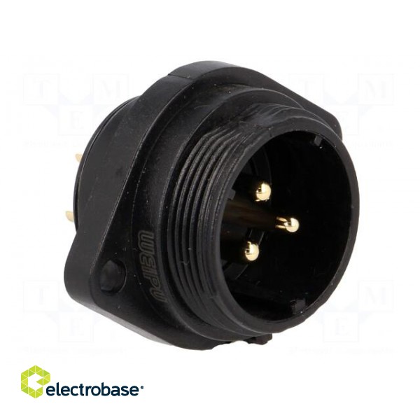 SP21 | socket | male | PIN: 3 | IP68 | soldering | 500V | 4mm2 | 30A | -25÷85°C image 8