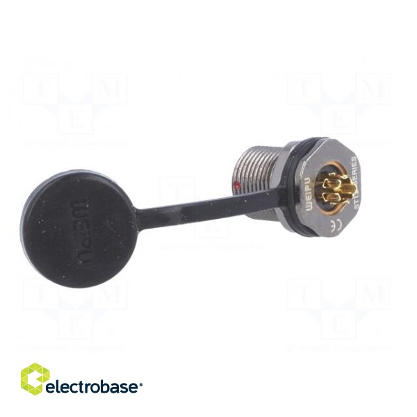 ST12 | socket | female | PIN: 7 | IP67 | 5A | soldering | 125V | 0.75mm2 image 4