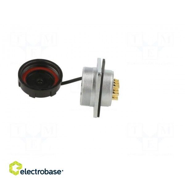 Socket | WF28 | female | PIN: 10 | IP67 | 25A | soldering | 500V | 4mm2 | 11AWG image 3